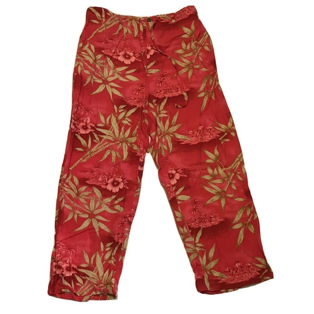 Tahiti Reef Club Women's Crop Pants ~ Size PM